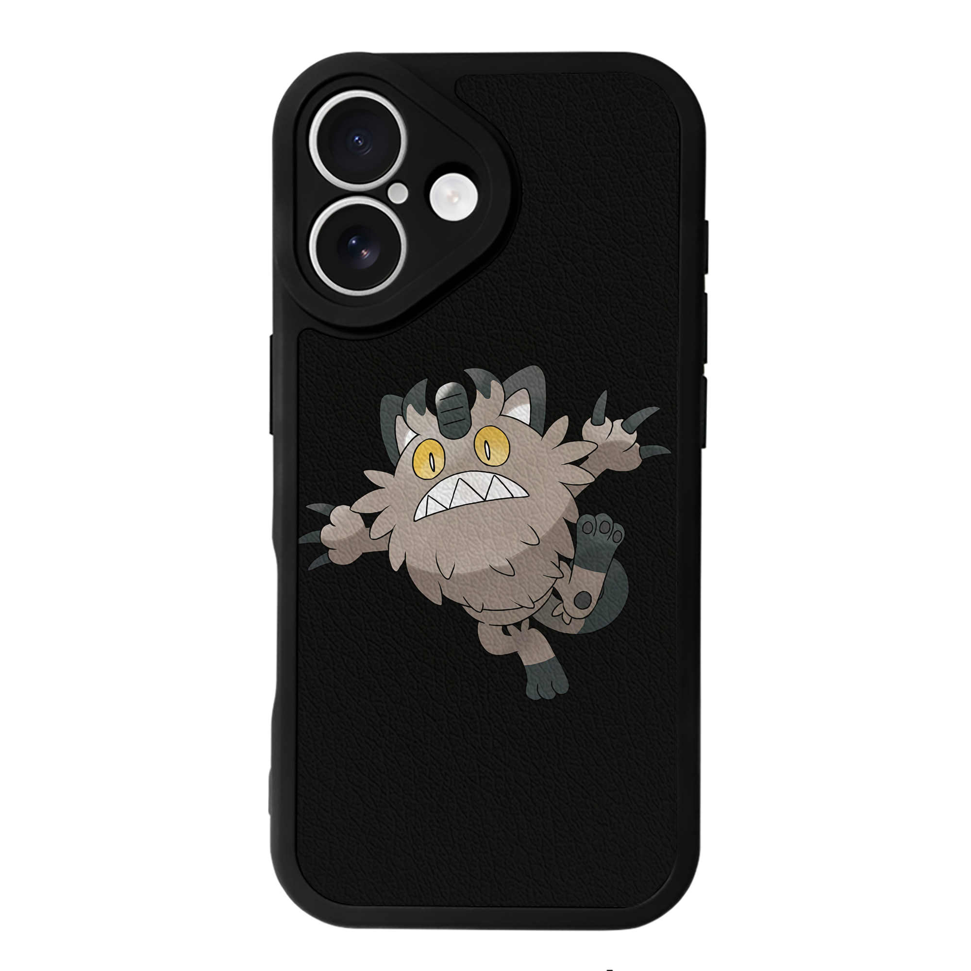 （画像用） ポケットモンスター Pokémon 【iPhone 16シリーズ対応】シリコンスマホケース（レザー調） 材質：シリコン